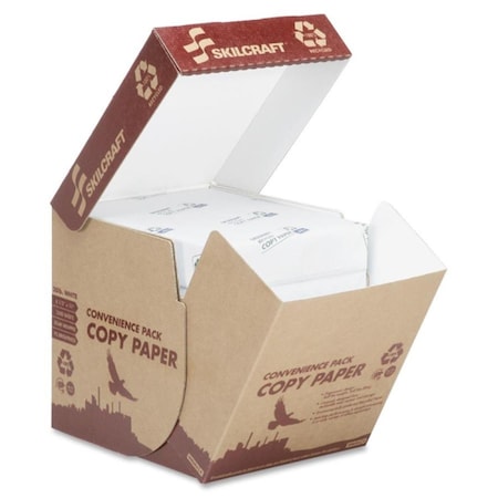 Inkinjection 8.5 x 11 in. 2500 Reamed Sheet Recycled Copy Paper IN3741230